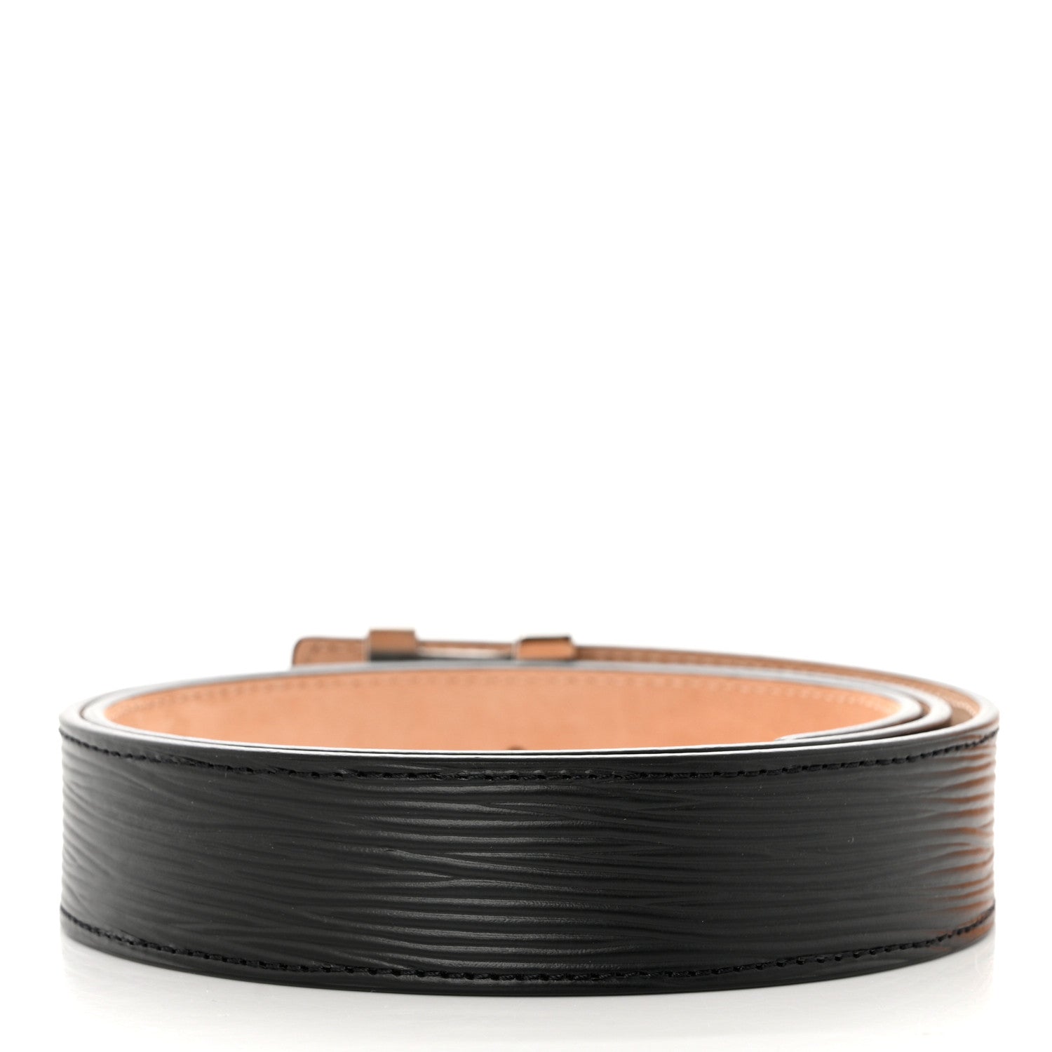 Louis Vuitton Epi 30mm LV Initiales Belt 85 34 Black 2 of 6