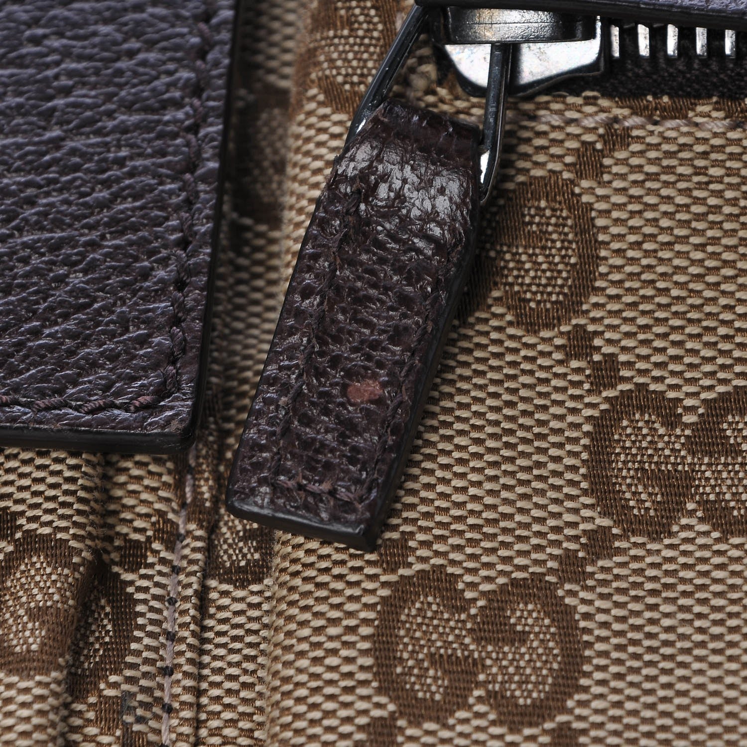 Gucci Monogram Web Belt Bag Dark Brown 8 of 8