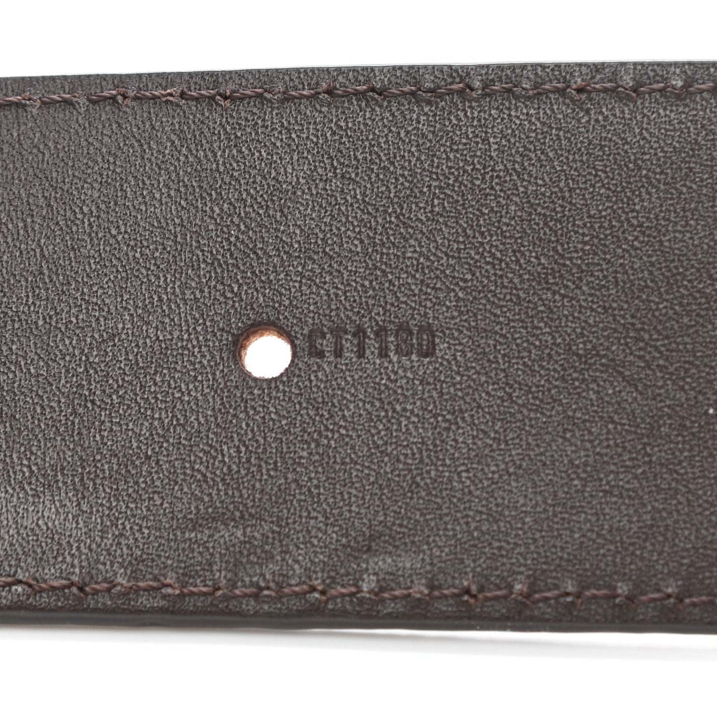 Damier Ebene 40mm LV Initiales Belt 85 34