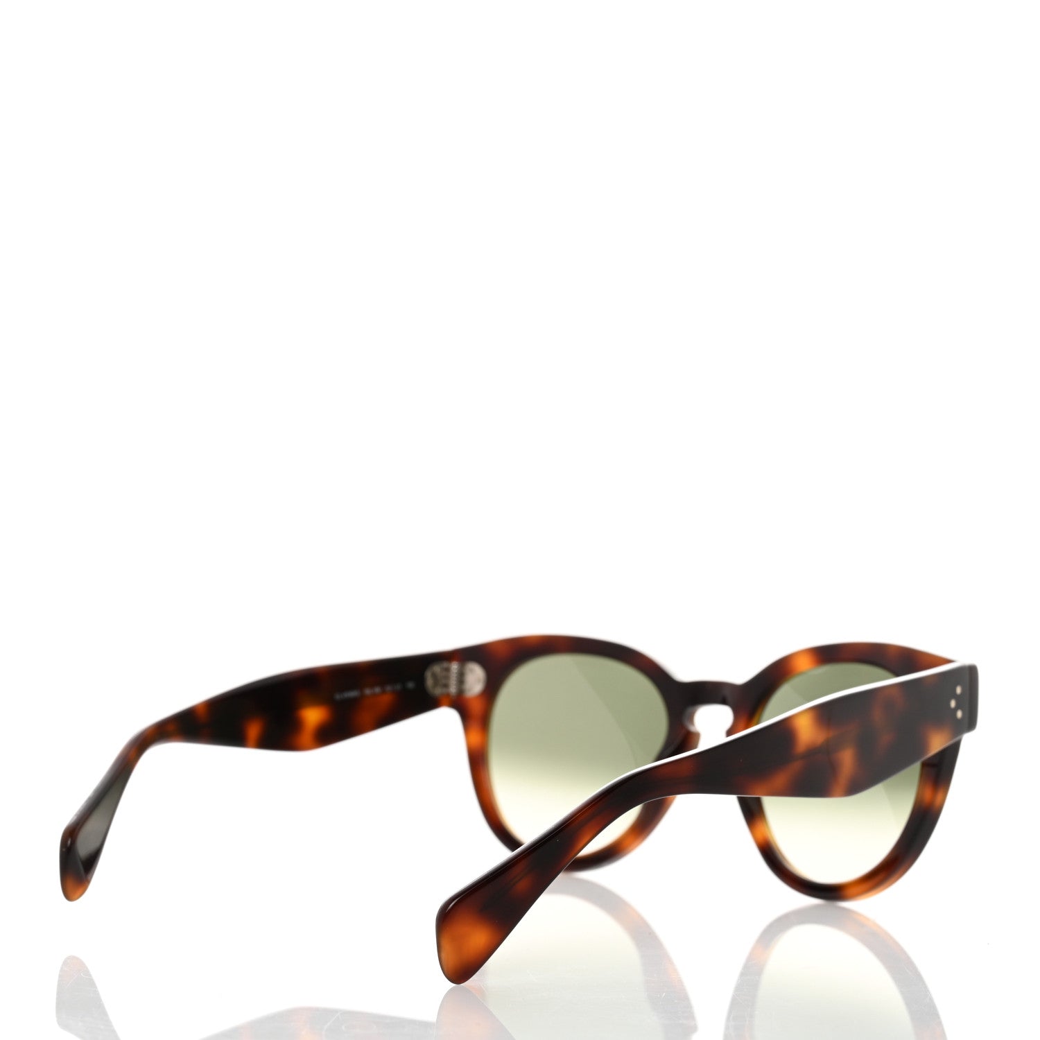 Celine Thin Preppy Sunglasses CL 41049/S Havana 4 of 7