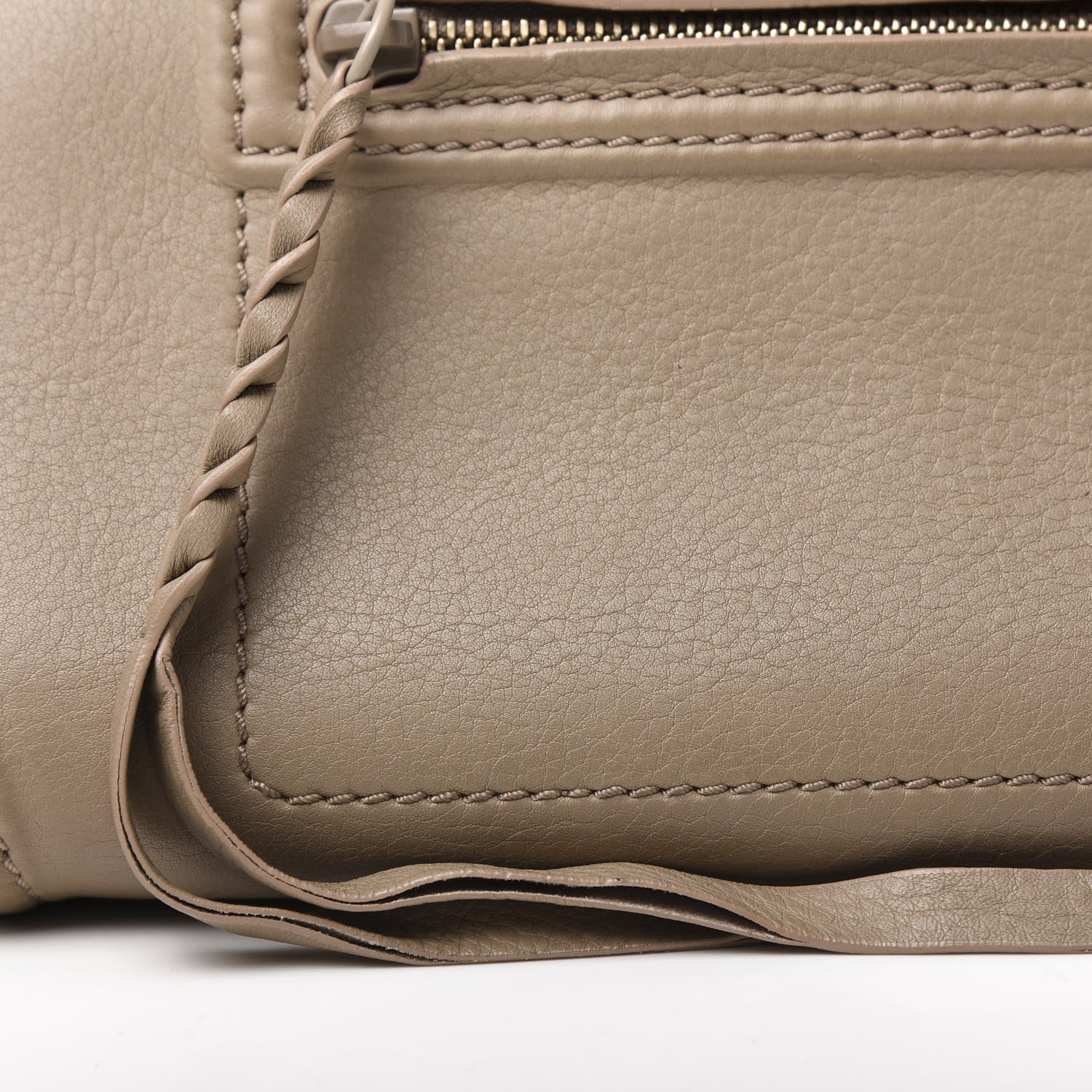 Celine Supple Calfskin Medium Phantom Luggage Beige 10 of 12