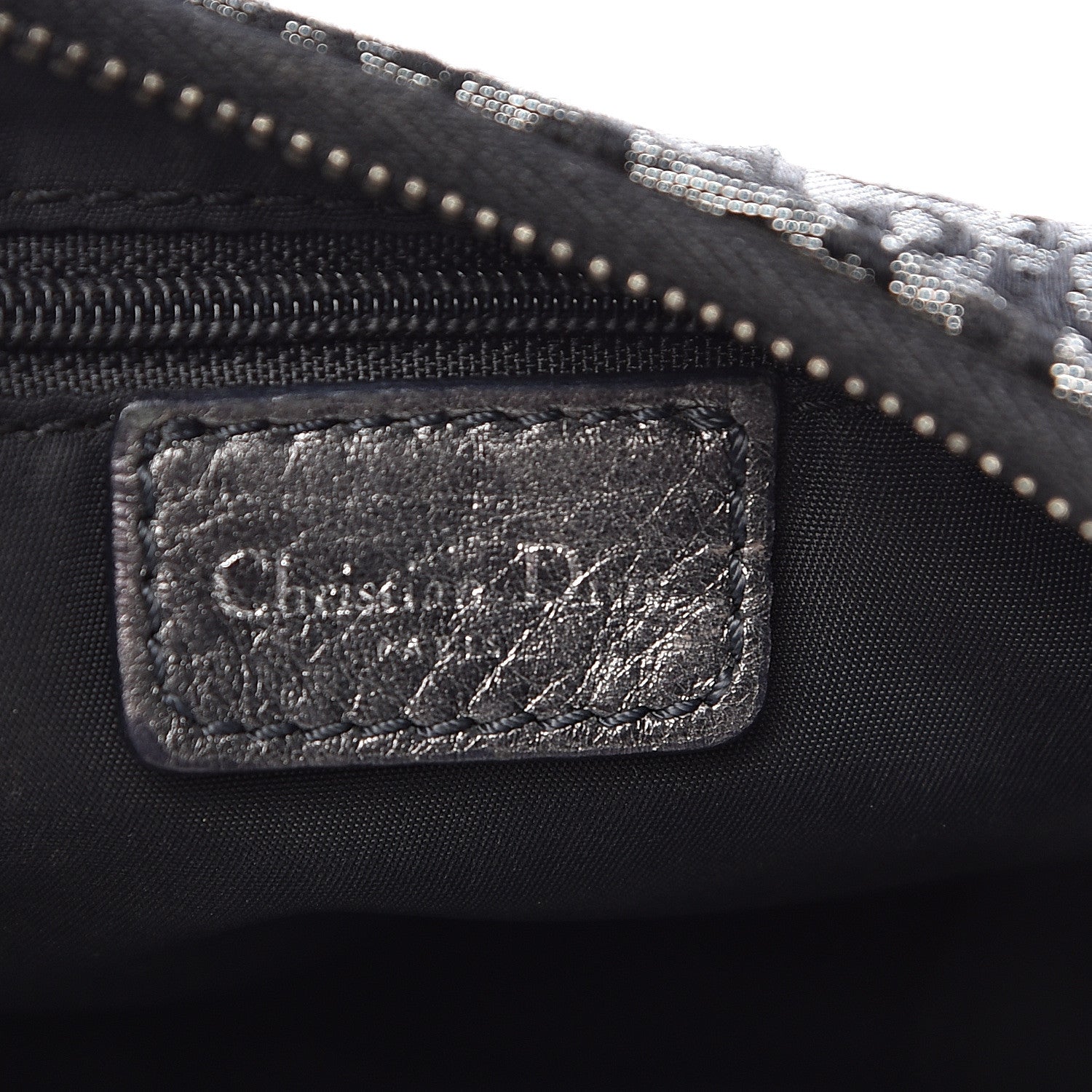 Christian Dior Monogram Street Chic Hobo Silver Black 6 of 15