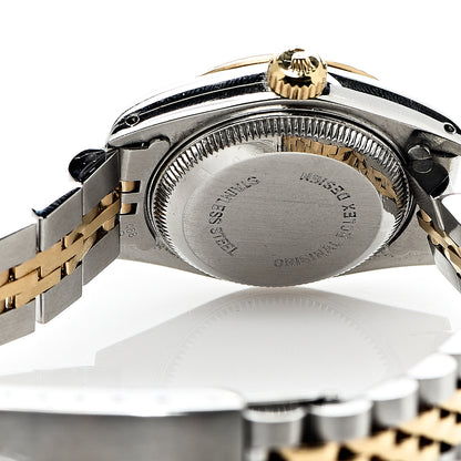 Rolex Stainless Steel 18K Yellow Gold 26mm Oyster Perpetual Datejust Watch Champagne 69173 4 of 6