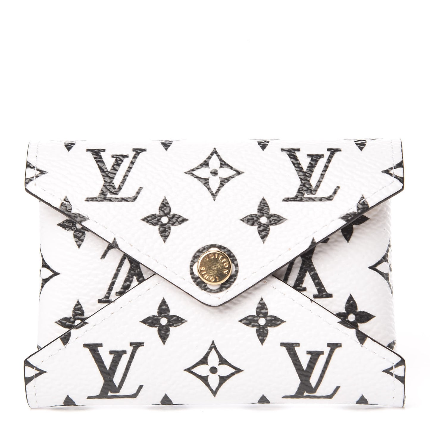 Monogram Giant Small Kirigami Pochette Insert White