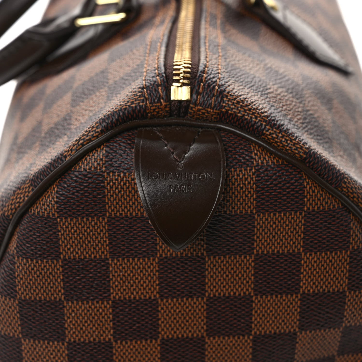 Louis Vuitton Damier Ebene Speedy 35 7 of 12
