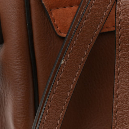 Chloe Suede Calfskin Mini Faye Backpack Tan 12 of 12