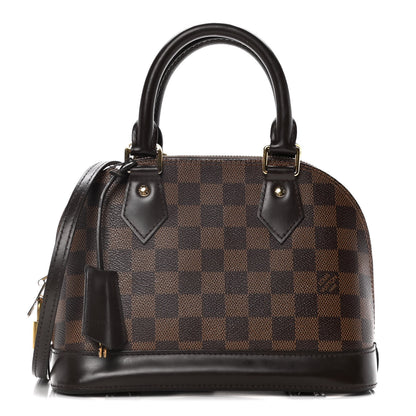 Louis Vuitton Damier Ebene Alma BB 1 of 16