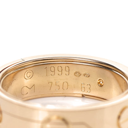 Cartier 18K Yellow Gold 7mm Astro LOVE Ring 63 10.25 6 of 6
