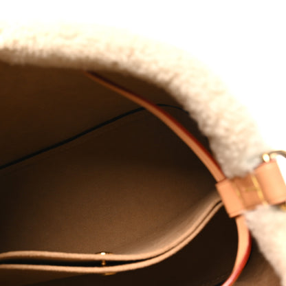 Louis Vuitton Monogram Shearling Cozygram Neonoe BB 5 of 9