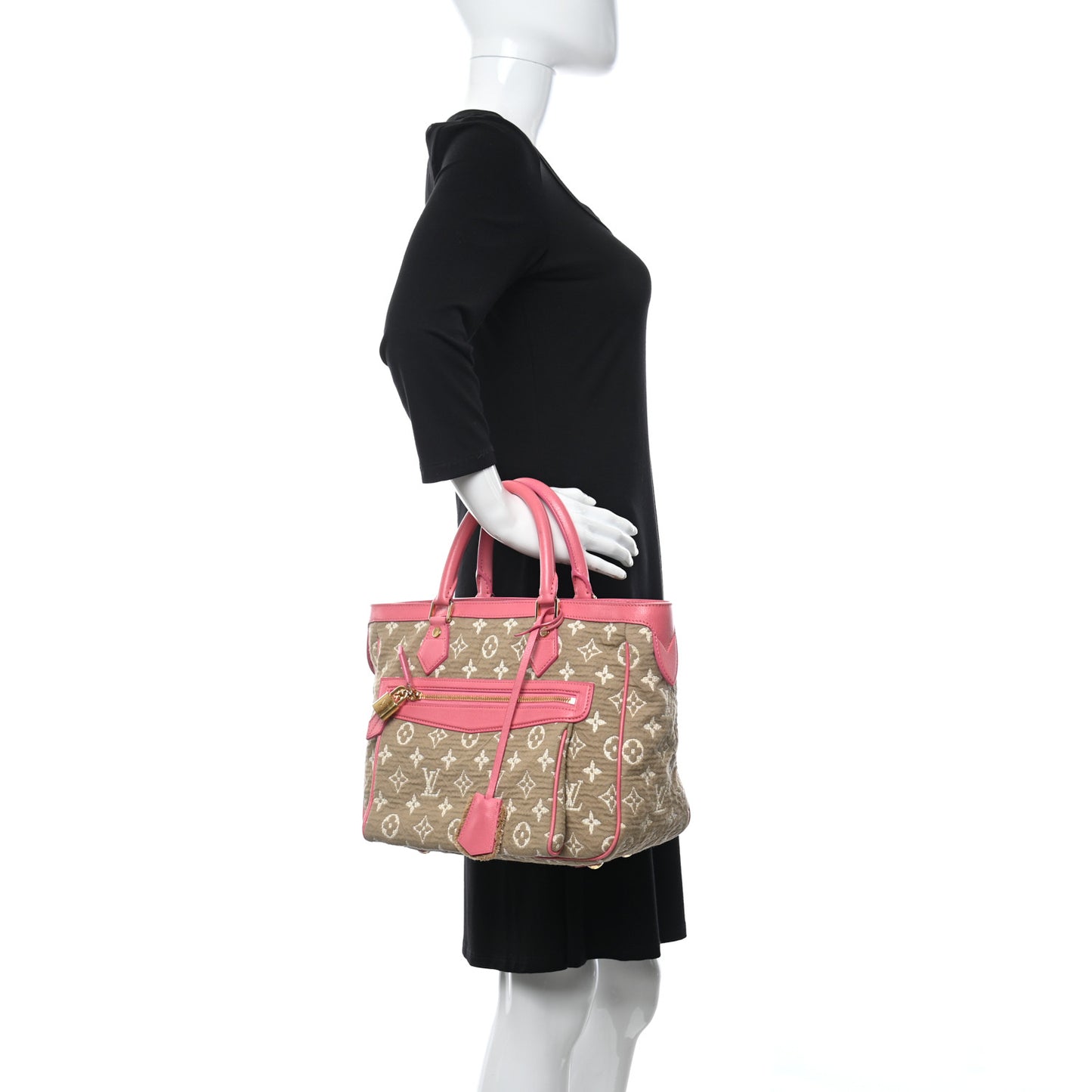Monogram Sabbia Cabas MM Rose