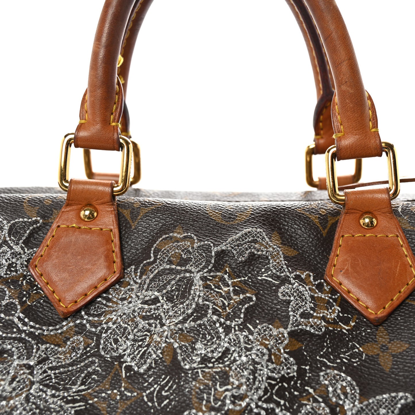 Monogram Dentelle Speedy 30 Silver