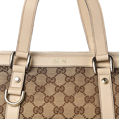 Gucci Monogram Small Abbey Tote Off White 11 of 11
