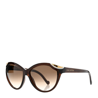 Louis Vuitton Ivy Cat Sunglasses Z0748W Brown 1 of 7