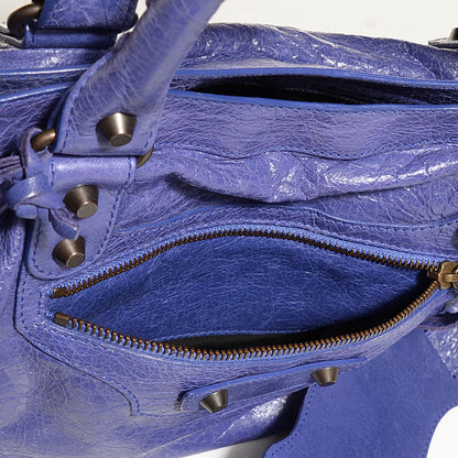 Balenciaga Agneau Classic Hardware City Bleu Lavande 8 of 12