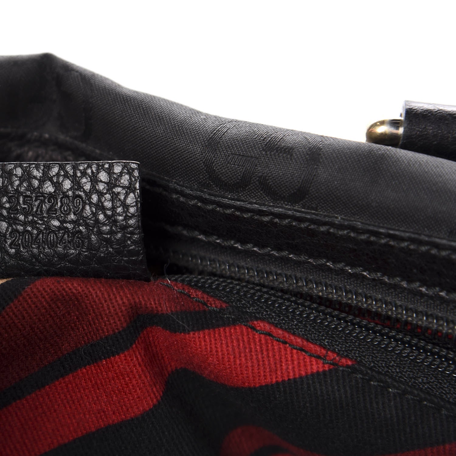 Gucci Monogram Small Boston Black 9 of 10