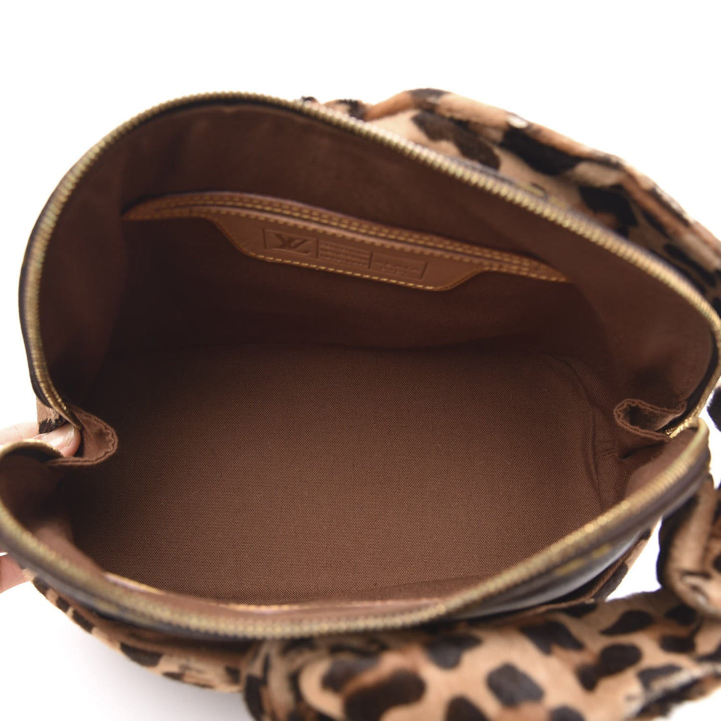 Monogram Azzedine Alaia Leopard Alma