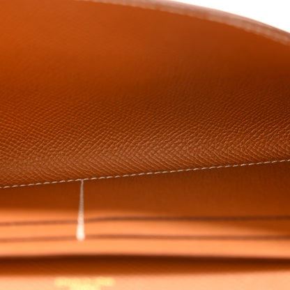 Hermes Epsom Maillon Wallet To Go Gold 5 of 11