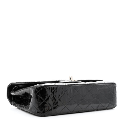 Chanel Patent Quilted Medium Double Flap Black 4 of 15