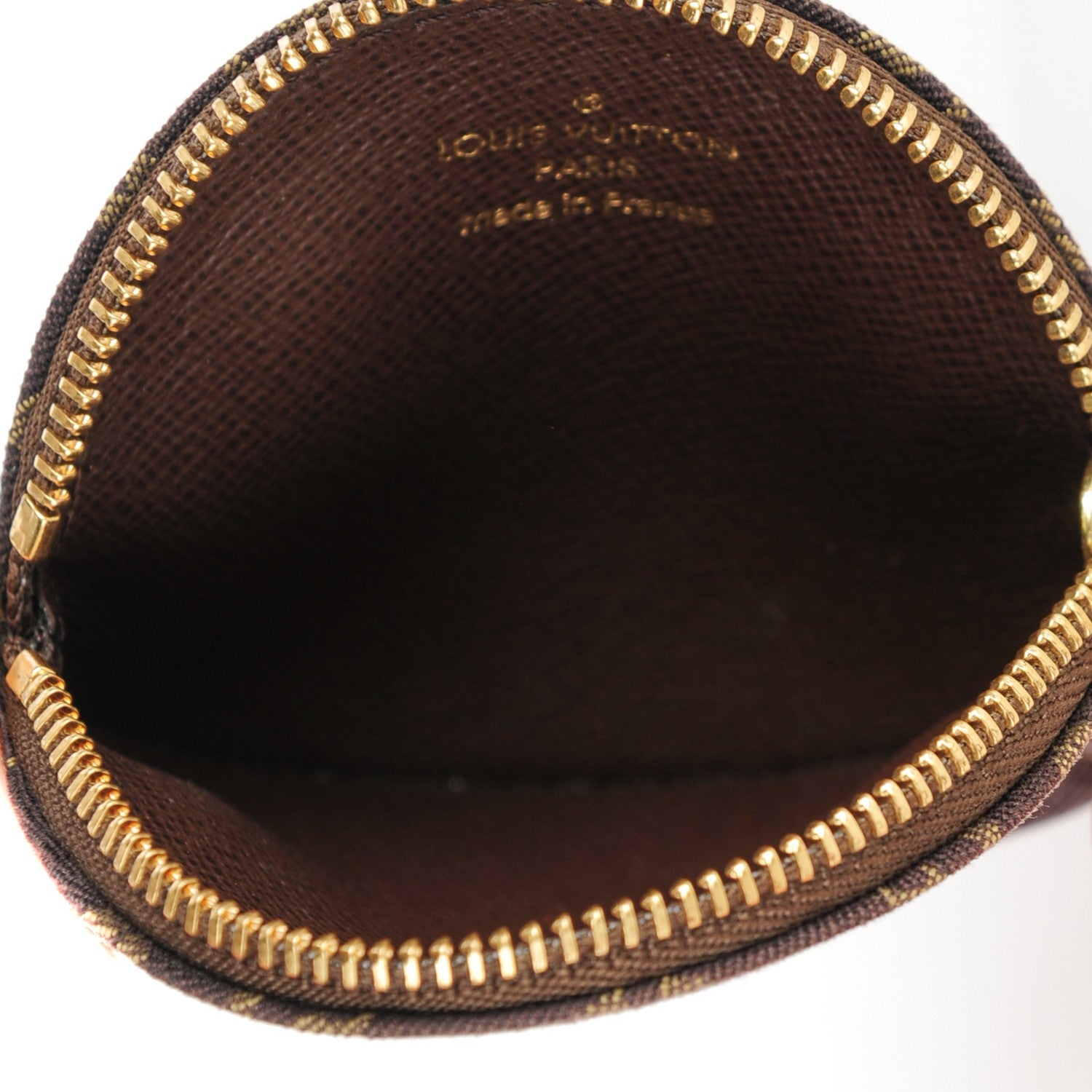 Louis Vuitton Mini Lin Round Coin Purse Ebene 4 of 6