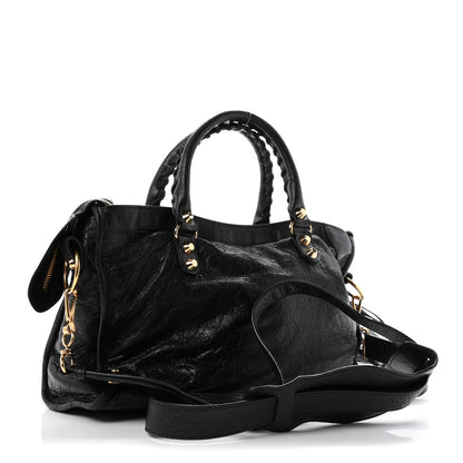 Balenciaga Agneau Classic Gold Hardware S City Black 5 of 19