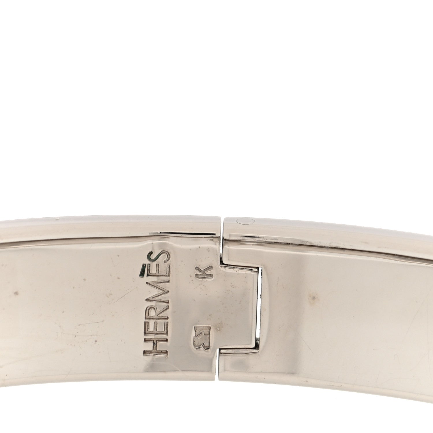 Hermes Enamel Narrow Clic Clac H Bracelet PM Jaune Tennis 1863127