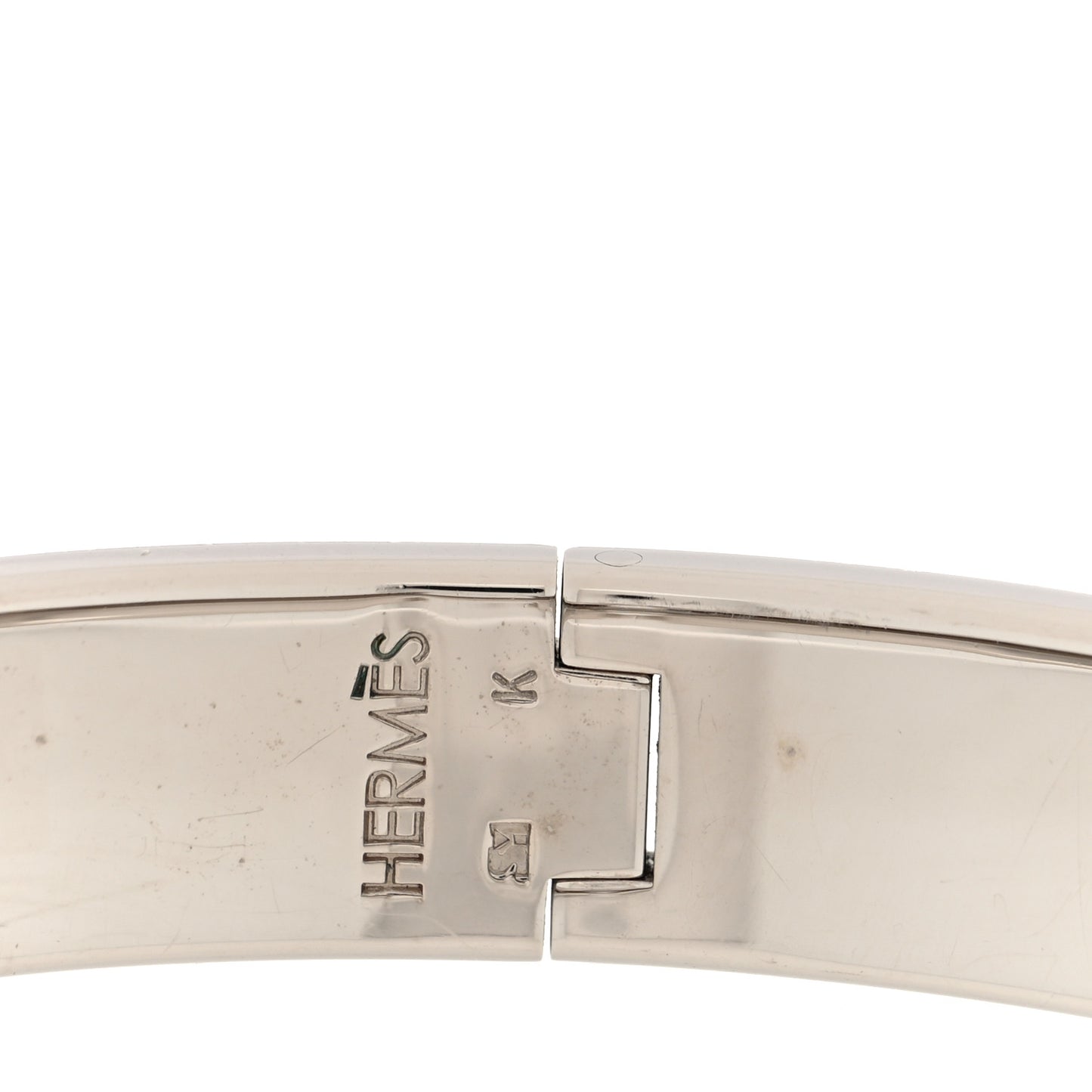 Enamel Narrow Clic Clac H Bracelet PM    Jaune Tennis