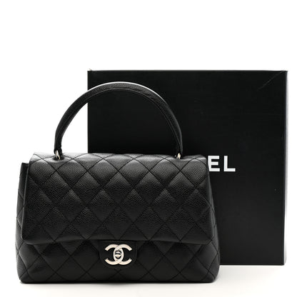 Chanel Caviar Quilted Medium Kelly Flap Bag Black 11 of 11