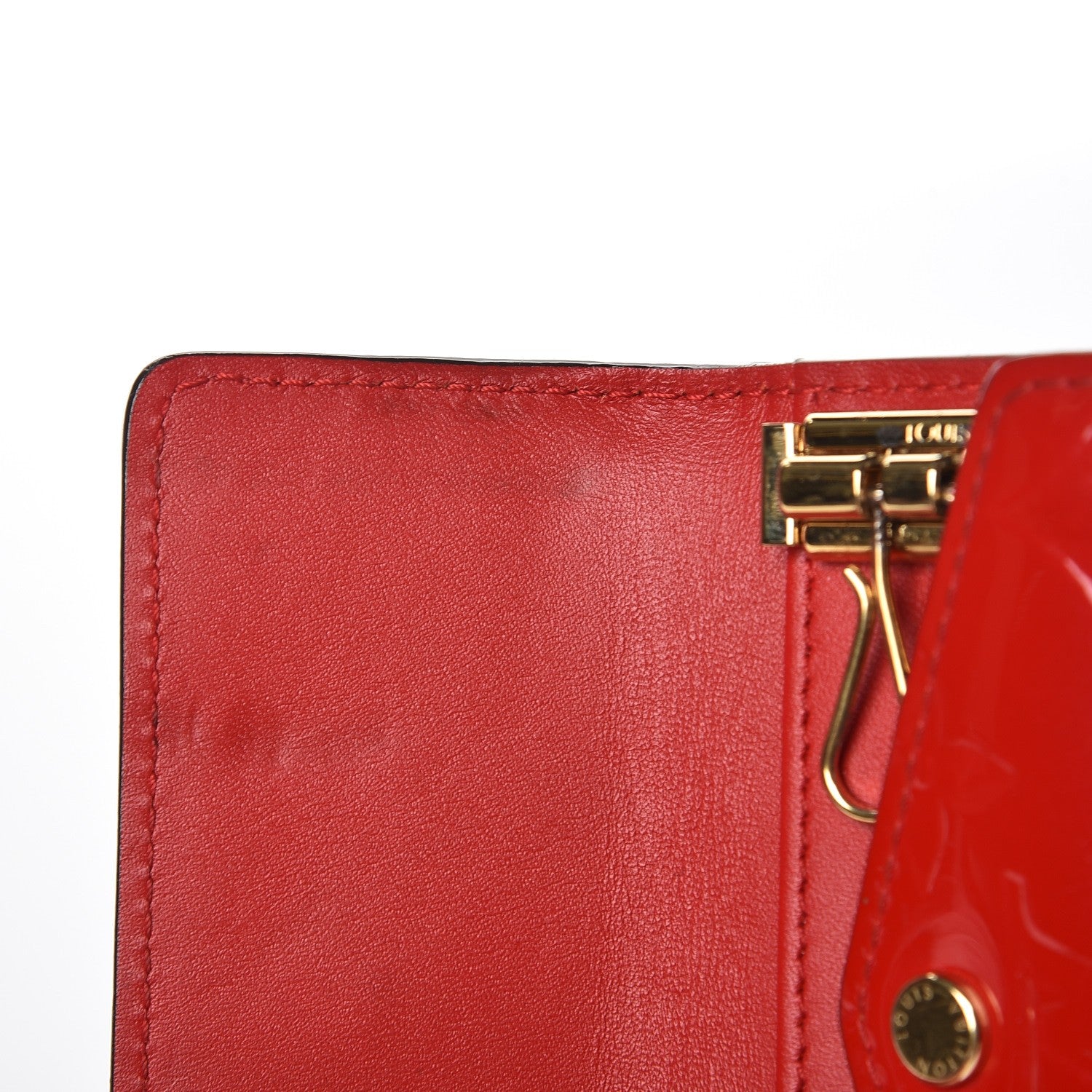Louis Vuitton Vernis Multicles 4 Key Holder Cherry 7 of 7