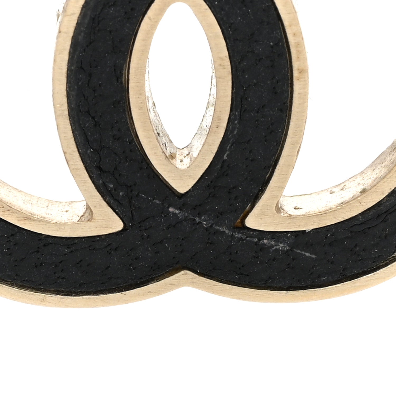 Chanel Lambskin CC Earrings Black 6 of 7