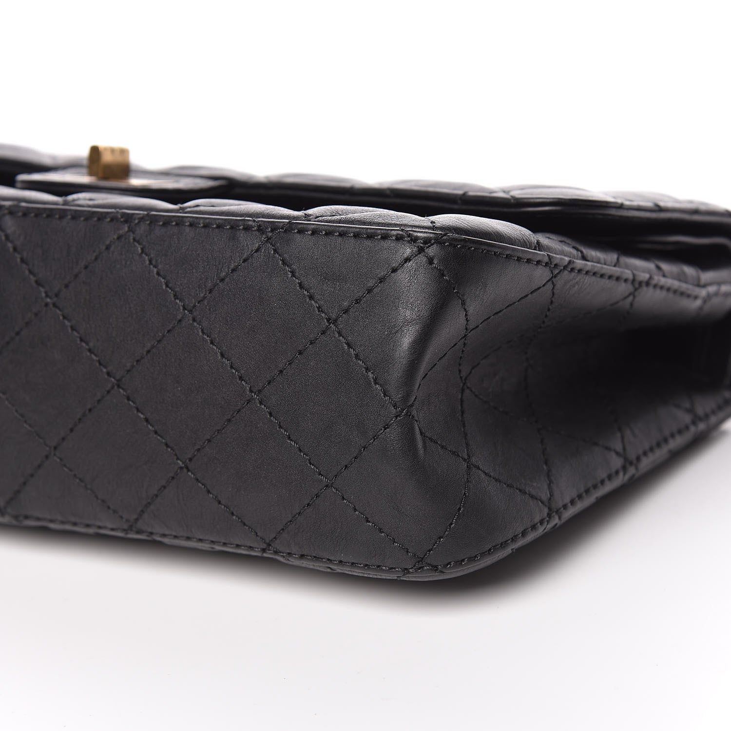 Chanel Crumpled Calfskin Quilted 2.55 Reissue 226 Flap Black 6 of 9