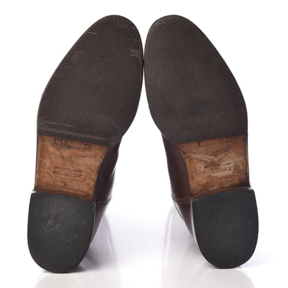 Hermes Box Kelly Jumping Boots 37 Chocolate 7 of 24
