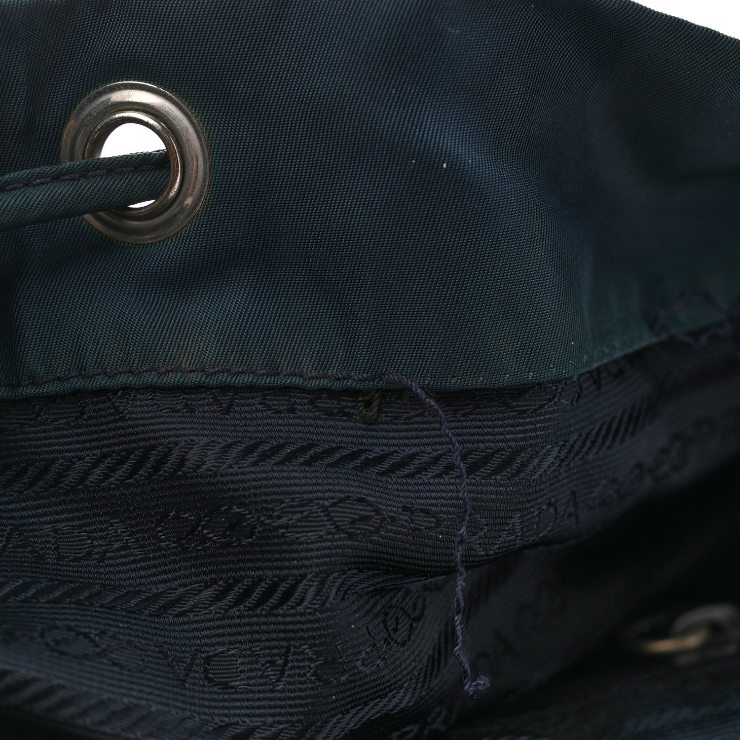 Prada Nylon Vela Small Backpack Green 15 of 16