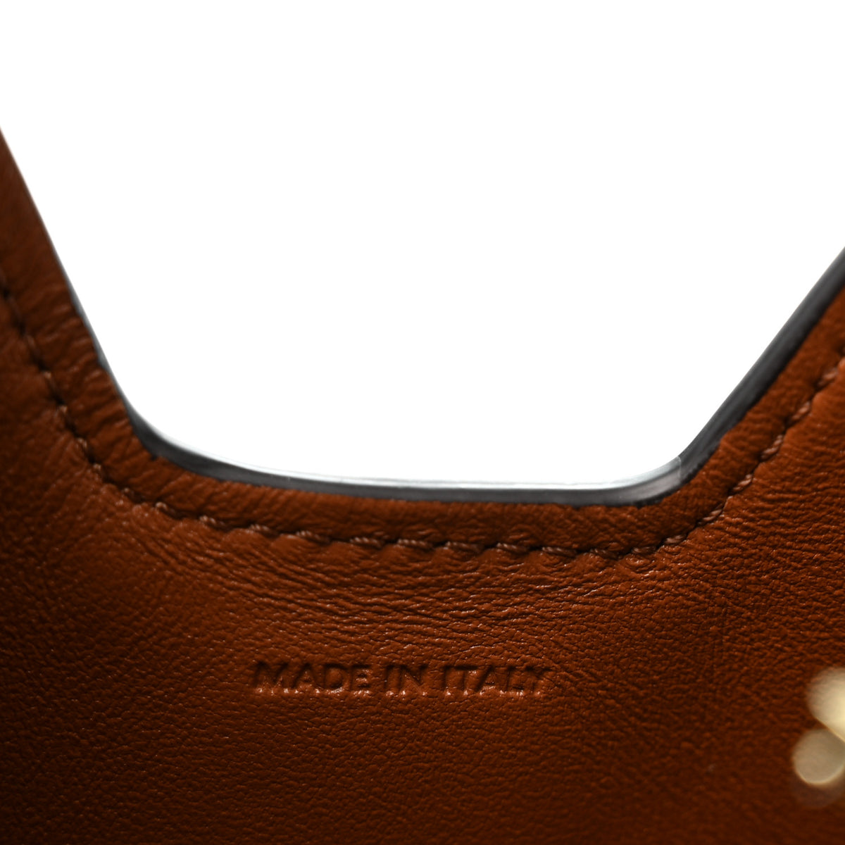 Celine Smooth Calfskin Small Camille 16 Soft Bag Tan 7 of 12
