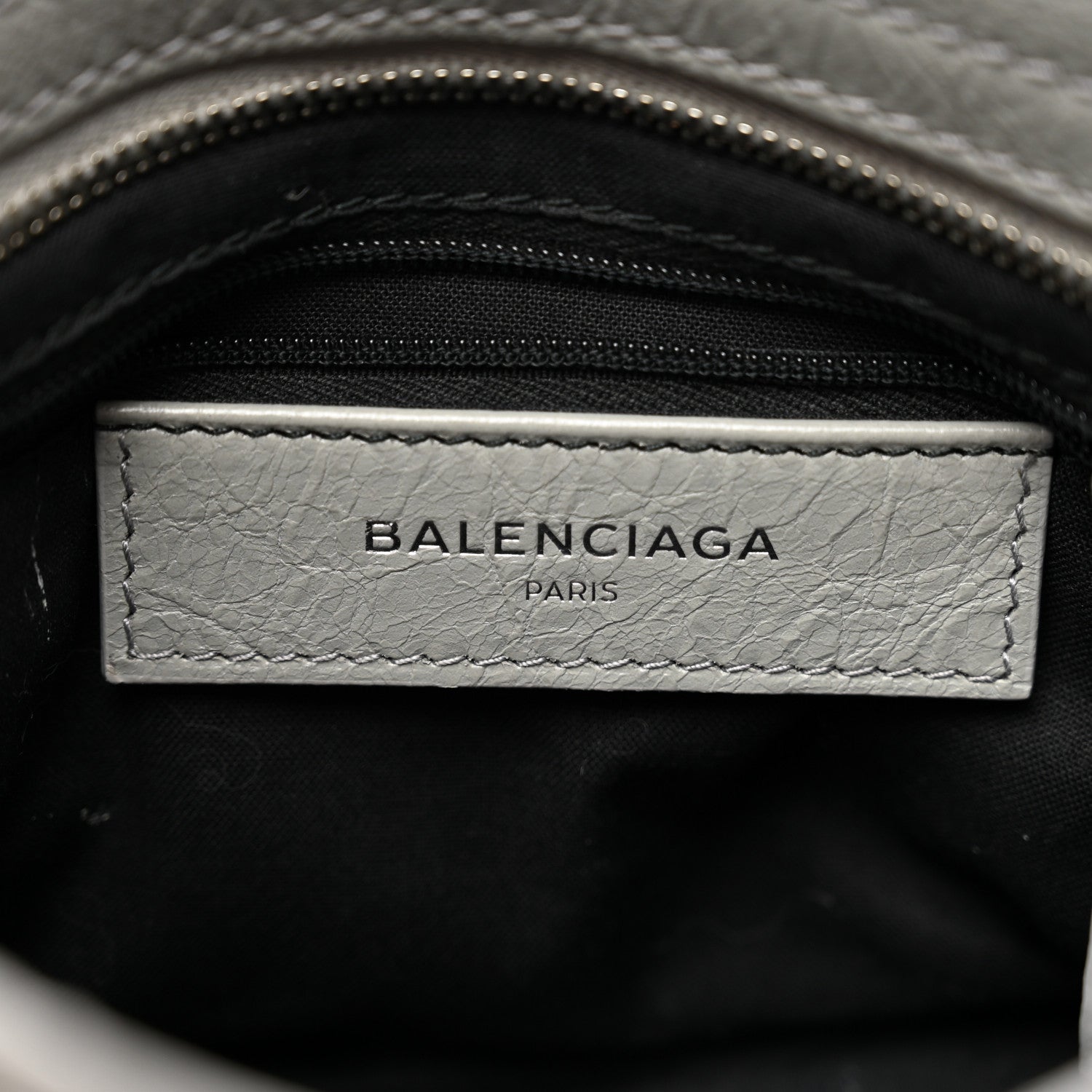 Balenciaga Agneau Giant 12 Silver Hardware Mini City Gris Haussmannien 6 of 9