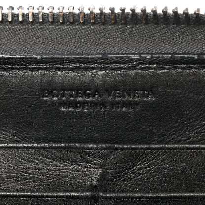 Bottega Veneta Nappa Bubble Quilted Zip Around Wallet Black 6 of 12