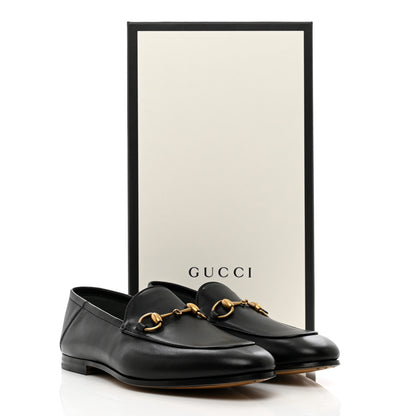 Gucci Lambskin Mens Brixton Horsebit Loafers 5.5 Black 9 of 9