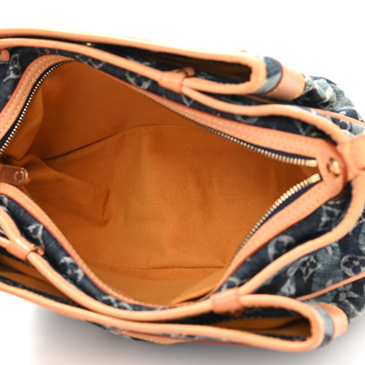 Louis Vuitton Denim Raye Porte Epaule MM 4 of 11