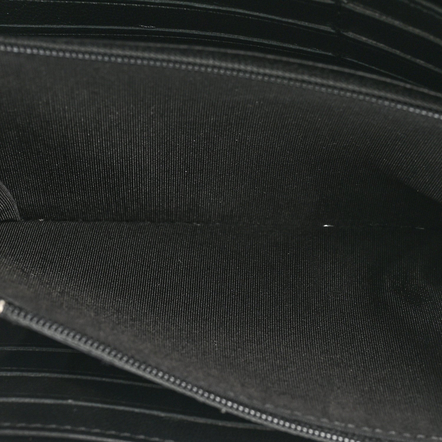 Chanel Lambskin Quilted Large Boy Gusset Flap Wallet Black 6 of 16