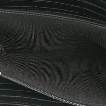 Chanel Lambskin Quilted Large Boy Gusset Flap Wallet Black 6 of 16