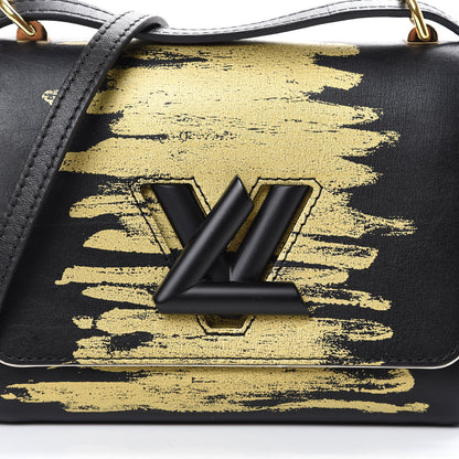 Louis Vuitton Calfskin Twist Shoulder Bag PM Light Gold 7 of 11