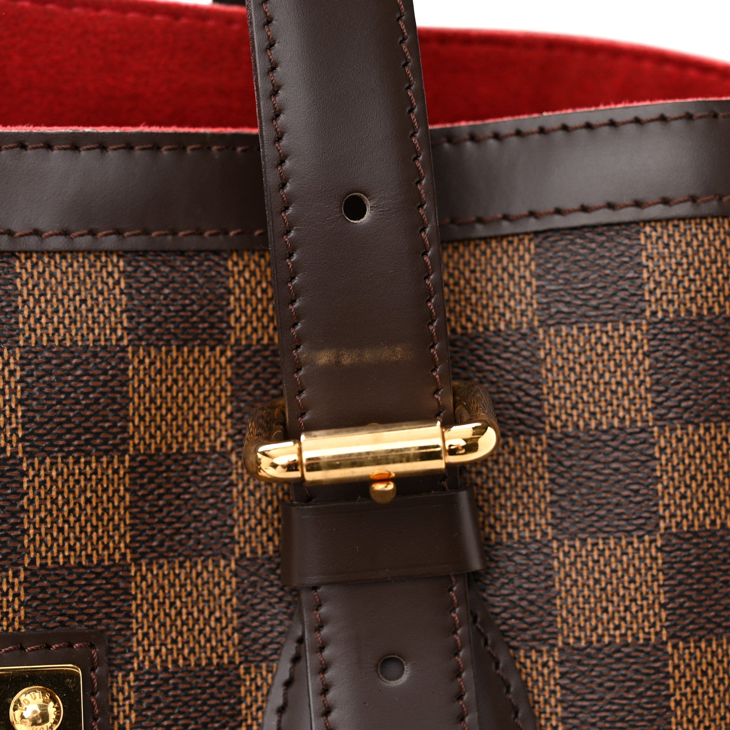 Louis Vuitton LOUIS VUITTON Damier Ebene Hampstead MM 10 of 10