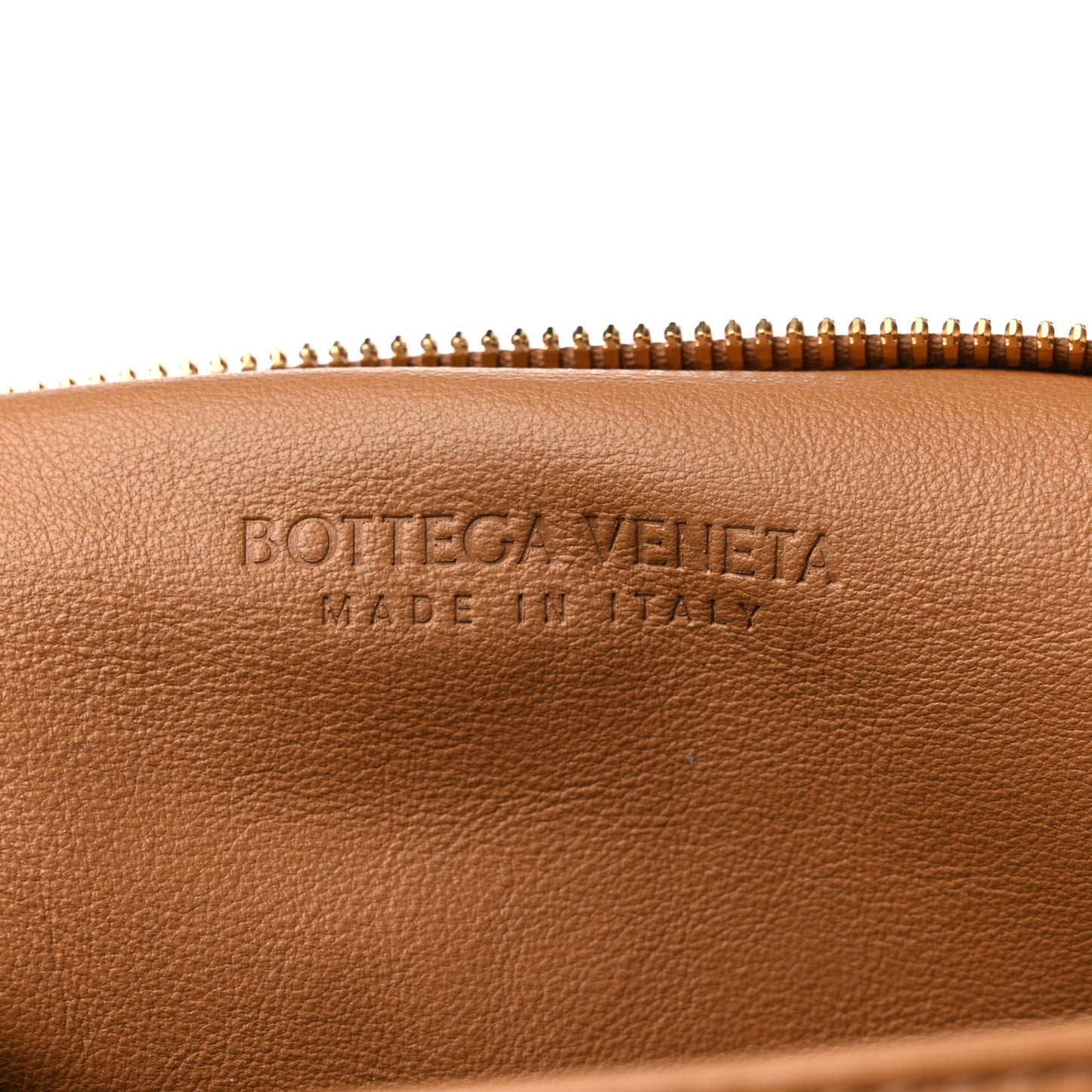 Supple Calfskin BV Twist Caramel