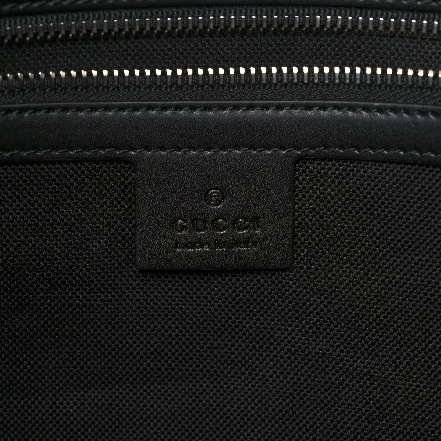 GG Supreme Monogram Web Tote Black Grey
