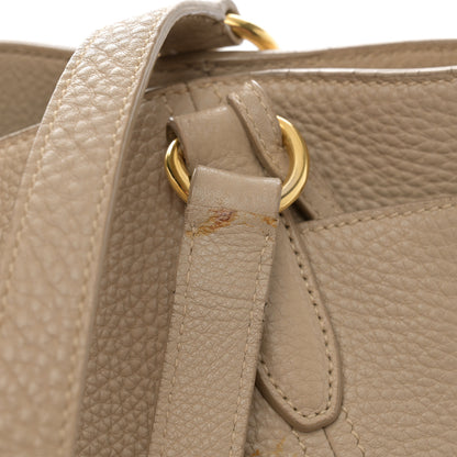 Prada Vitello Daino Shoulder Bag Sabbia 13 of 14
