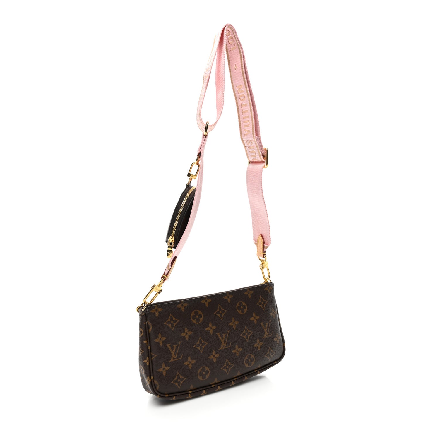 Monogram Multi Pochette Accessories Rose Clair