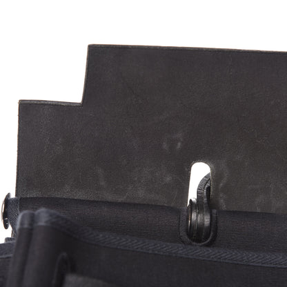Hermes Toile Vache Calfskin Herbag 39 MM Black 14 of 24
