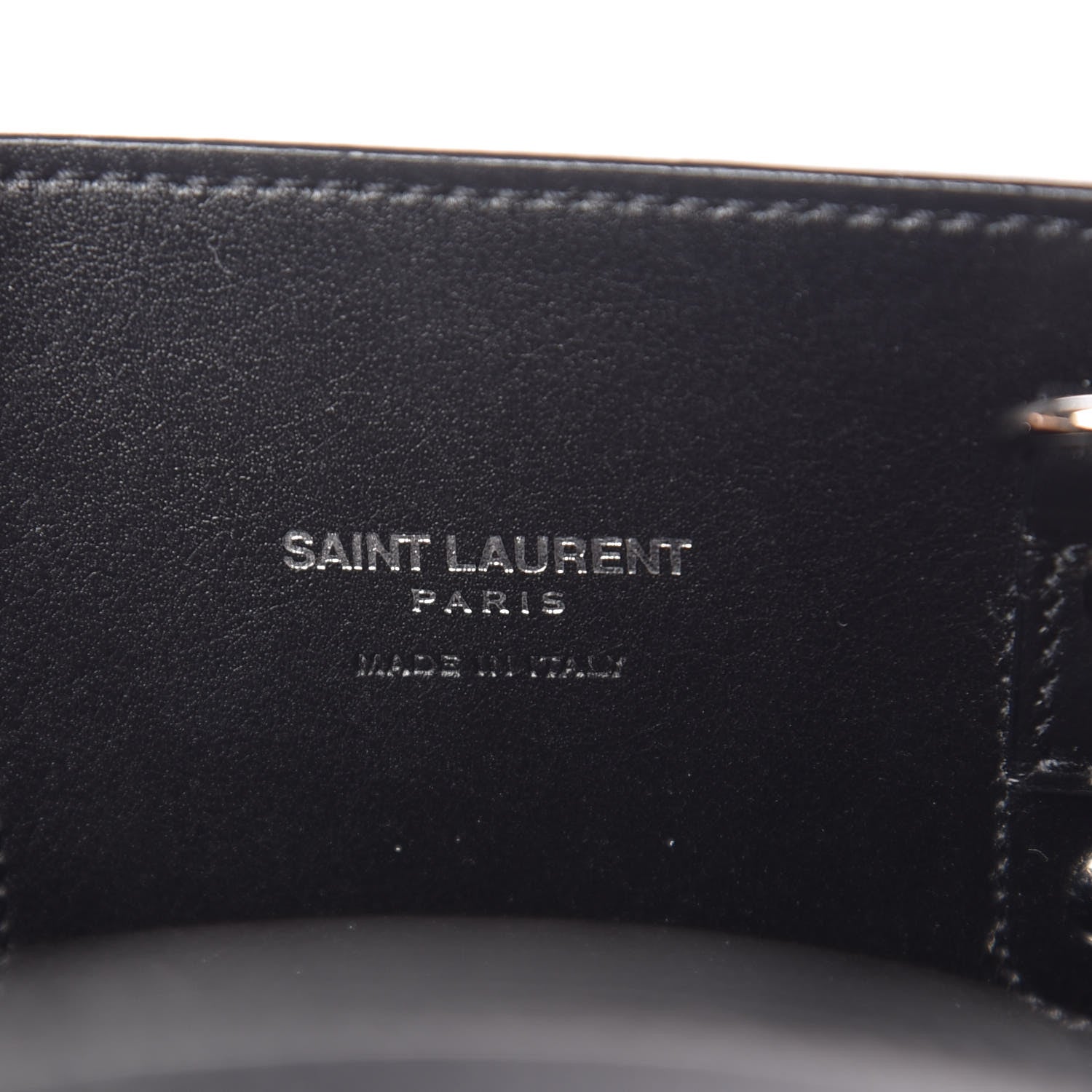 Saint Laurent Grained Calfskin Nano Sac De Jour Black 9 of 10