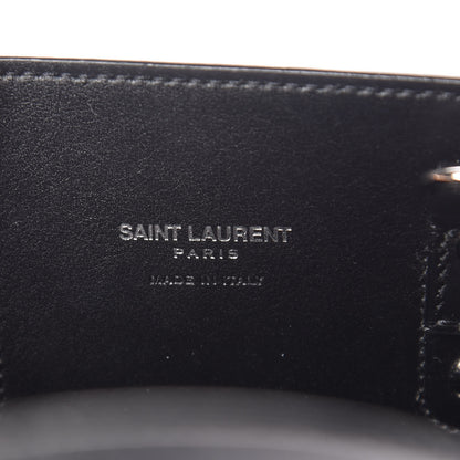 Saint Laurent Grained Calfskin Nano Sac De Jour Black 9 of 10