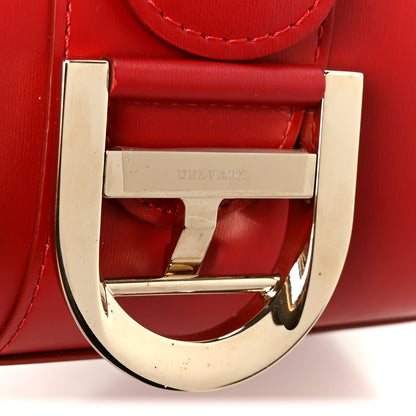 Delvaux Box Calfskin Mini Brillant Satchel Red 8 of 11