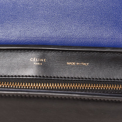 Celine Velluto Calfskin Nubuck Medium Tri-Color Trapeze Dune 8 of 10